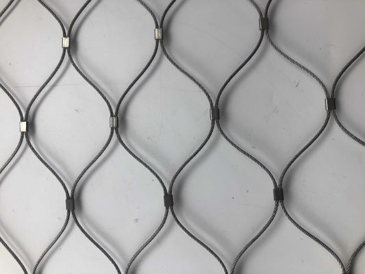 Stainless Steel 304 316 Rope Wire Mesh 2mm 2.5mm 3mm Thickness