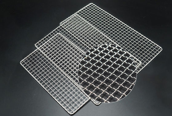 Stainless Steel BBQ Grill Mesh for Outdoor Charcoal Cooking