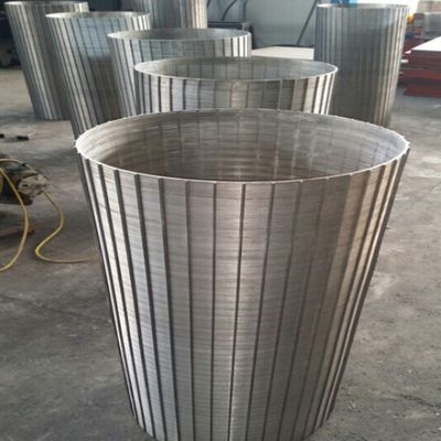 304 Stainless Steel Johnson Wedge Wire Screen Filter 20-300mm