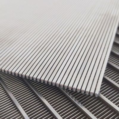 SS 304 316 Wedge Wire Screens for Mining and Chemical Industry