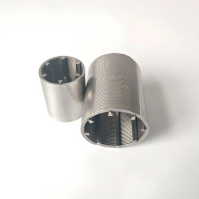 Self Cleaning Wedge Wire Basket Screen For Water Filter