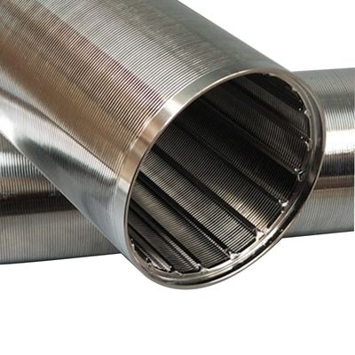 304 Stainless Steel Wedge Wire Screen Filter Mesh 20-300mm