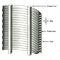 304 Stainless Steel Wedge Wire Mesh , Johnson Filter Screen