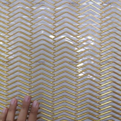 4mm Carbon Steel Gothic Expanded Metal Mesh for Decoration