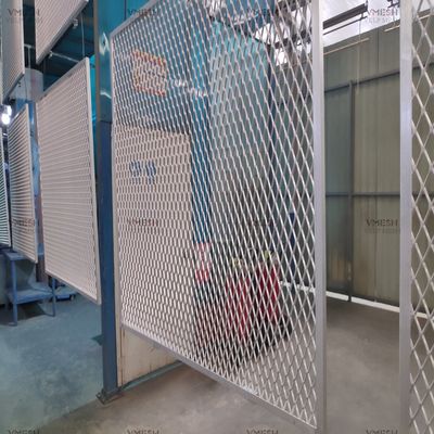 Decorative Aluminum Expanded Metal Mesh Ceiling Panel 0.5mm