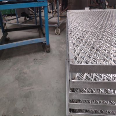 Galvanized Diamond Pattern Expanded Metal Screen for Decorative Mesh