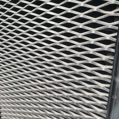 Aluminum Expanded Metal Mesh Anodized Powder Coated Custom Colors