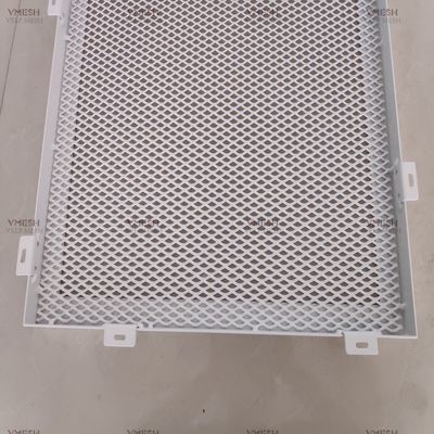 PVC Coated Expanded Metal Mesh Galvanized Expanded Metal Mesh For Window Guards