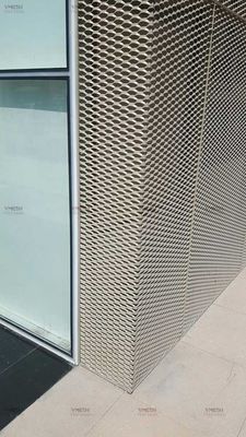 Stainless Steel Or Aluminum Steel Expanded Metal Sheet For Decorative Mesh