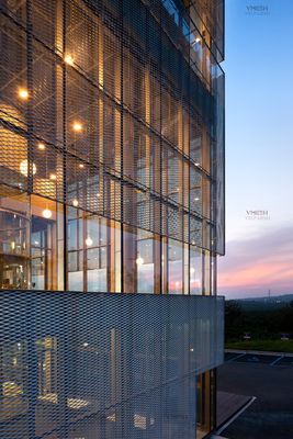 PVC Coated Expanded Metal Mesh Galvanized Expanded Metal Mesh For Window Guards