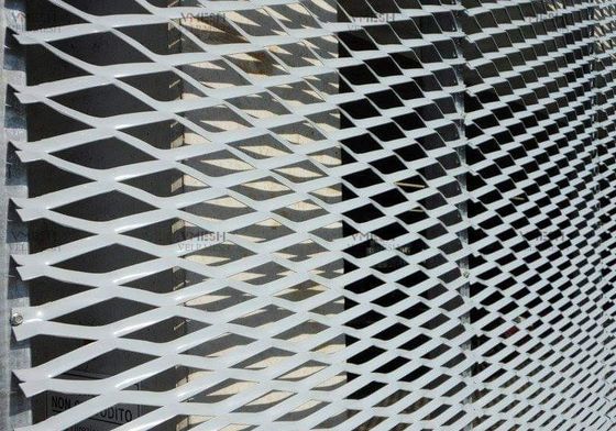 PVDF Aluminum Expanded Metal Mesh Sheet for Building Decoration
