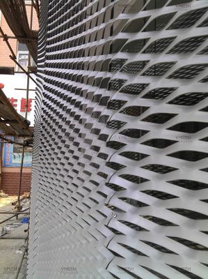 Custom Aluminum Expanded Metal Mesh Ceiling 3003 Anodized