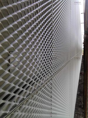 Powder Coated Aluminum Expanded Metal Mesh for Wall Decoration