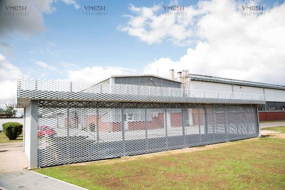 PVDF Black Aluminum Expanded Metal Ceiling Panels