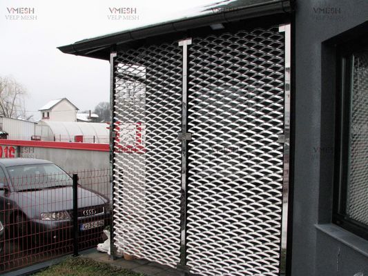 PVDF Black Aluminum Expanded Metal Ceiling Panels