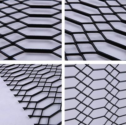 Gothic Style Powder Coated Expanded Metal Mesh For Decoration