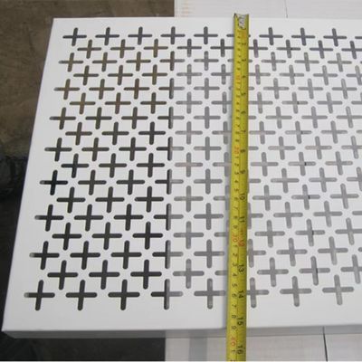 Aluminum Galvanized 2mm Square Perforated Metal Sheet 4x8 Feet