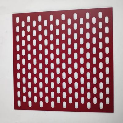 Hexagonal Hole Aluminum Perforated Metal Mesh Sheet 1mm thickness