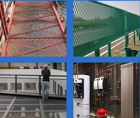 Custom Aluminum Expanded Metal Mesh for Screen and Grating