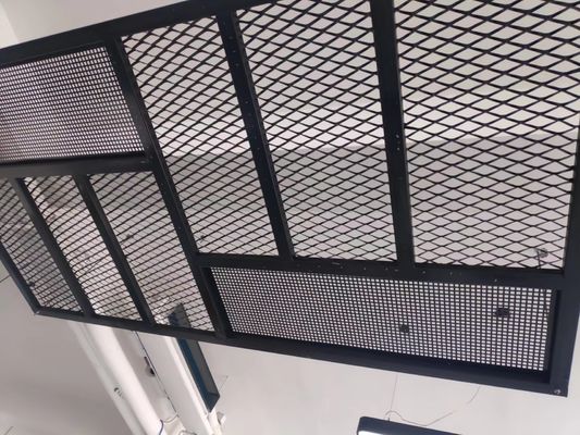 Custom Aluminum Expanded Metal Mesh Ceiling 3003 Anodized