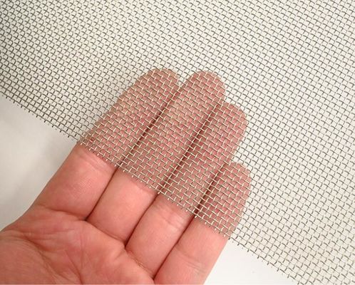304 Stainless Steel Woven Wire Mesh 0.02-6.3mm Wire Diameter