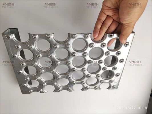 Aluminum 3.5mm Round Hole Non-Slip Safety Grating for Stair Treads
