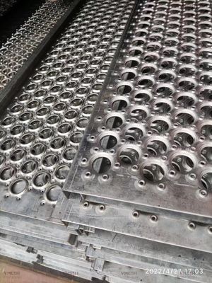 Aluminum 3.5mm Round Hole Non-Slip Safety Grating for Stair Treads