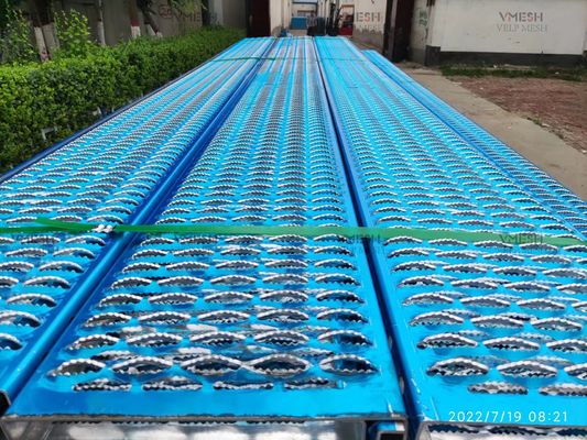 Aluminum 3003 Diamond Hole Floor Grating 2.5mm-6mm Thickness