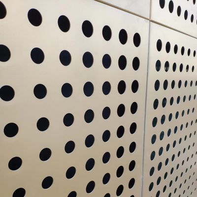 Galvanized Perforated Metal Sheets with Round Holes for Decoration