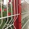 Road Galvanized Mesh Fence 1220*2440mm Green Coated Wire Mesh Fence
