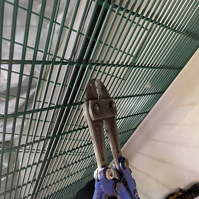 4.0mm Green Hot Dip Galvanized Welded Wire Mesh Fence