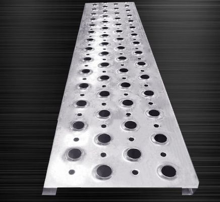 Factory Customized Serrated Diamond Hole Metal Walkway Grating