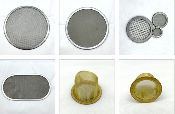 3 Inch Stainless Steel Filter Screen 10 20 30 Mesh Single Multi Layers