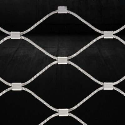 Stainless Steel Wire Rope Mesh SS304/316 for Zoo Animal Cages