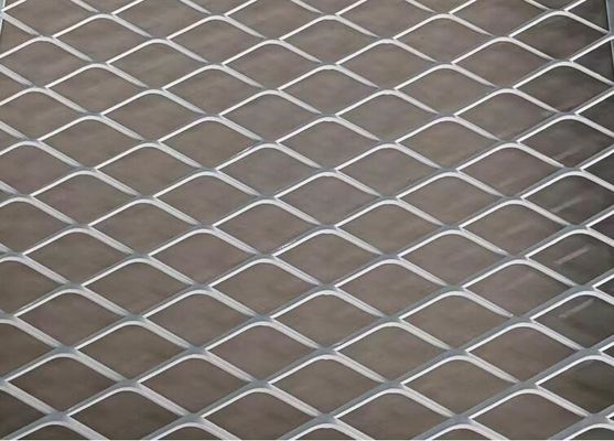 Galvanized Expanded Metal Mesh Grille Diamond Hexagon Hole