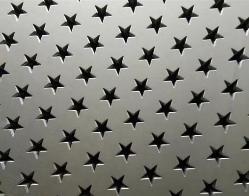 Custom Design Round Triangle Hole Aluminum Stainless Steel Perforated Sheet For Decorative Mesh