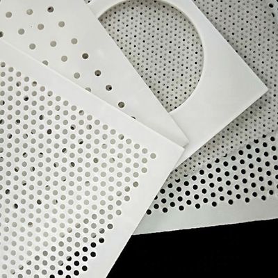 Light Weight Perforated Plastic Sheet With Round Holes