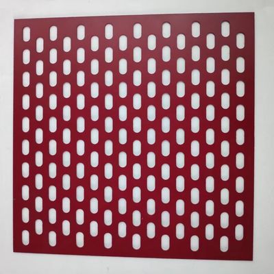 Custom Aluminum Perforated Metal Sheet for Decoration 0.5-8mm