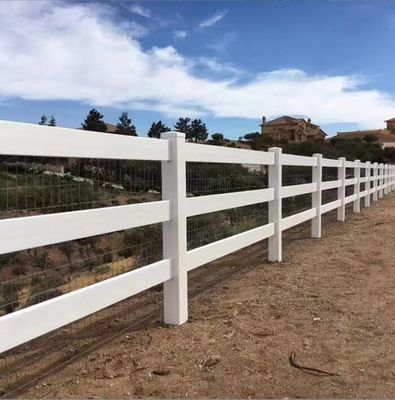 Waterproof Outside Vinyl Plastic For Ranch Fence Paddock Fencing