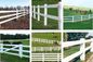 White Color Vinyl Welded Wire Mesh Fence For Paddock Horse Ranch