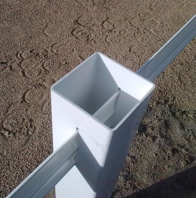 Cattle Vinyl 2 Rails 3 Rails Easy Assemble DIY PVC Ranch Rail Fence