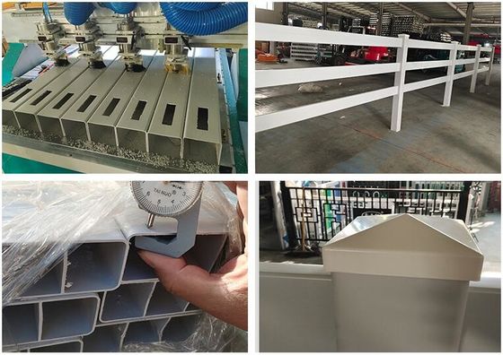 Pvc Panel Farm Fence Garden Fencing Trellis New Privacy White Vinyl 2 Rails Fence