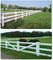 White Color Vinyl Livestock Fencing 2 Rails 3 Rails 4 Rails 1.4m X 2.4m