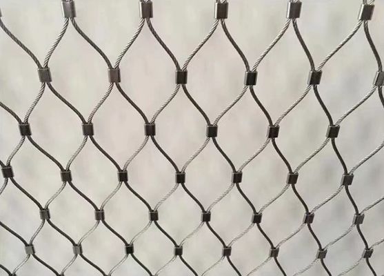 Black Oxidation Stainless Steel Cable Mesh 3mm for Decoration