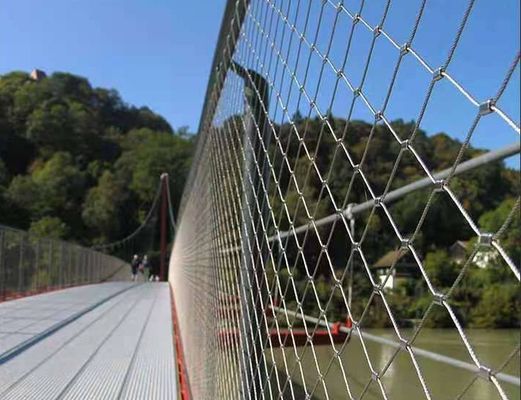 Stainless Steel Rope Mesh 2mm for Zoo Enclosures 304/316