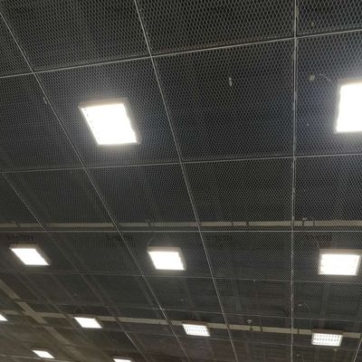 Decorative Aluminum Expanded Metal Mesh Ceiling Panel 0.5mm
