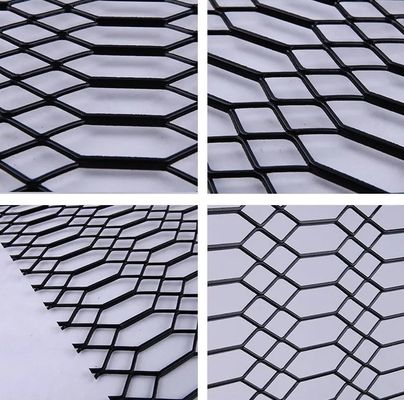 4mm Carbon Steel Gothic Expanded Metal Mesh for Decoration