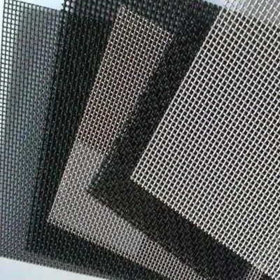 Factory Supply 304/316 Grade Anti Theft  Stainless Steel Security Mesh Window Screen