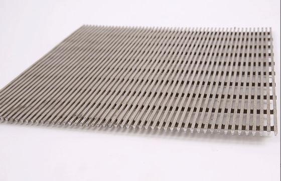 0.2mm Wedge Wire Screens Welded Flat Panel Customized