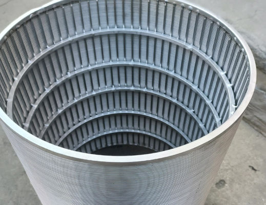 316 Stainless Steel Wedge Wire Filter Screen For Water Channel